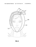 THERMAL WRAP ARRANGEMENT FOR APPLYING HEAT/COLD TO THE MANDIBULAR REGION     OF THE HEAD diagram and image