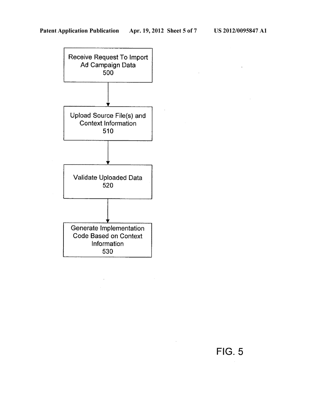 SYSTEM AND METHOD FOR MANAGING ADVERTISING CAMPAIGN DATA - diagram, schematic, and image 06