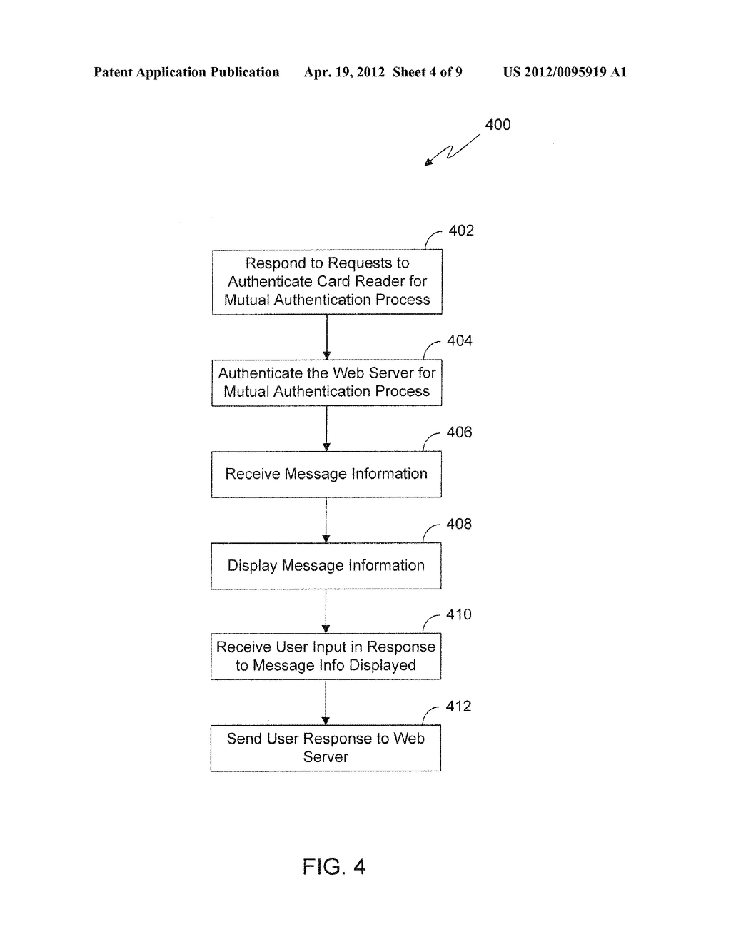 SYSTEMS AND METHODS FOR AUTHENTICATING ASPECTS OF AN ONLINE TRANSACTION     USING A SECURE PERIPHERAL DEVICE HAVING A MESSAGE DISPLAY AND/OR USER     INPUT - diagram, schematic, and image 05