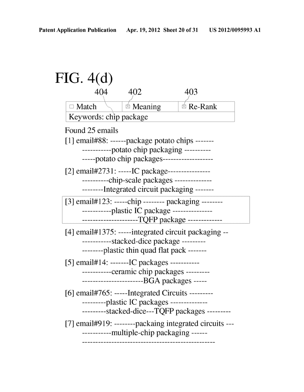 RANKING BY SIMILARITY LEVEL IN MEANING FOR WRITTEN DOCUMENTS - diagram, schematic, and image 21