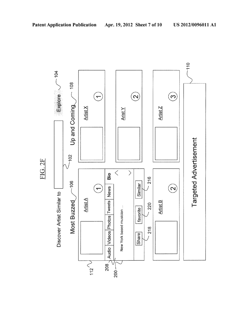 SYSTEMS AND METHODS FOR DISCOVERING ARTISTS - diagram, schematic, and image 08