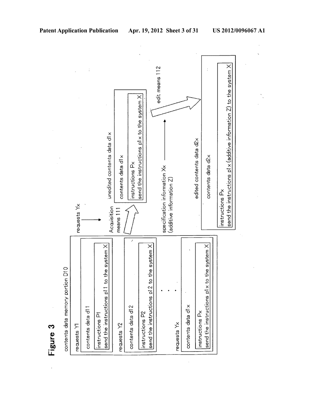 WEB SYSTEM, INSTRUCTION-RECEIVING SYSTEM AND CONTENTS DATA PROVIDING     METHOD - diagram, schematic, and image 04