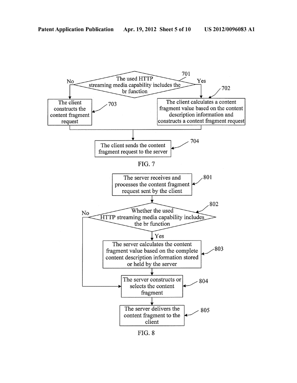 METHOD AND APPARATUS FOR TRANSMITTING HYPERTEXT TRANSFER PROTOCOL MEDIA - diagram, schematic, and image 06