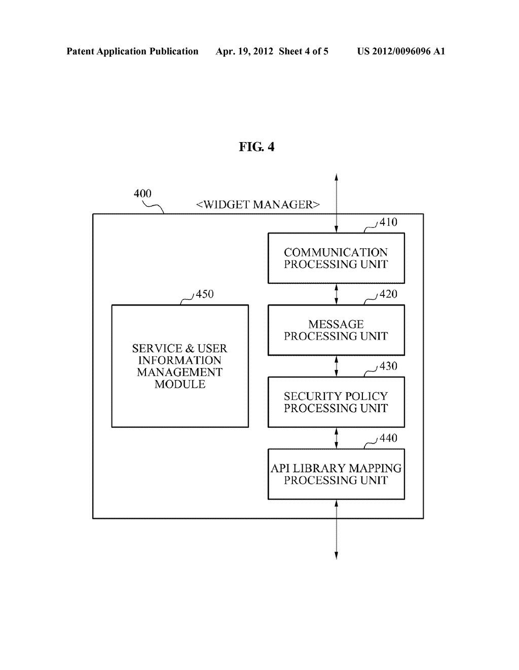 MOBILE COMMUNICATION TERMINAL TO PROVIDE WIDGET EXPANSION FUNCTION USING     MESSAGE COMMUNICATION, AND OPERATION METHOD OF THE MOBILE COMMUNICATION     TERMINAL - diagram, schematic, and image 05