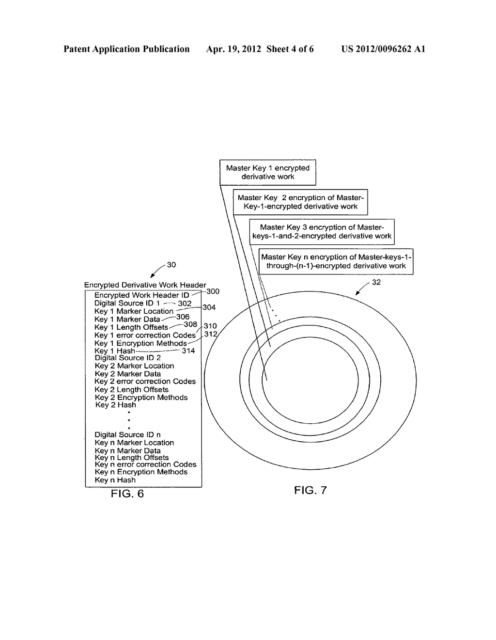 System and method of generating encryption/decryption keys and     encrypting/decrypting a derivative work - diagram, schematic, and image 05