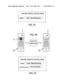 SYSTEM AND METHOD FOR PERSONAL AUTHENTICATION USING A MOBILE DEVICE diagram and image