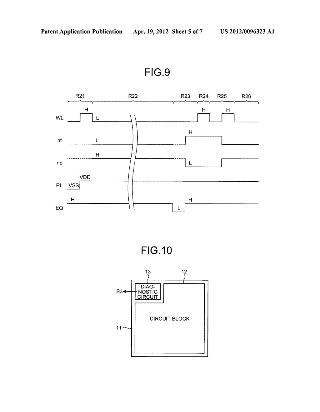 DIAGNOSTIC CIRCUIT AND SEMICONDUCTOR INTEGRATED CIRCUIT - diagram, schematic, and image 06