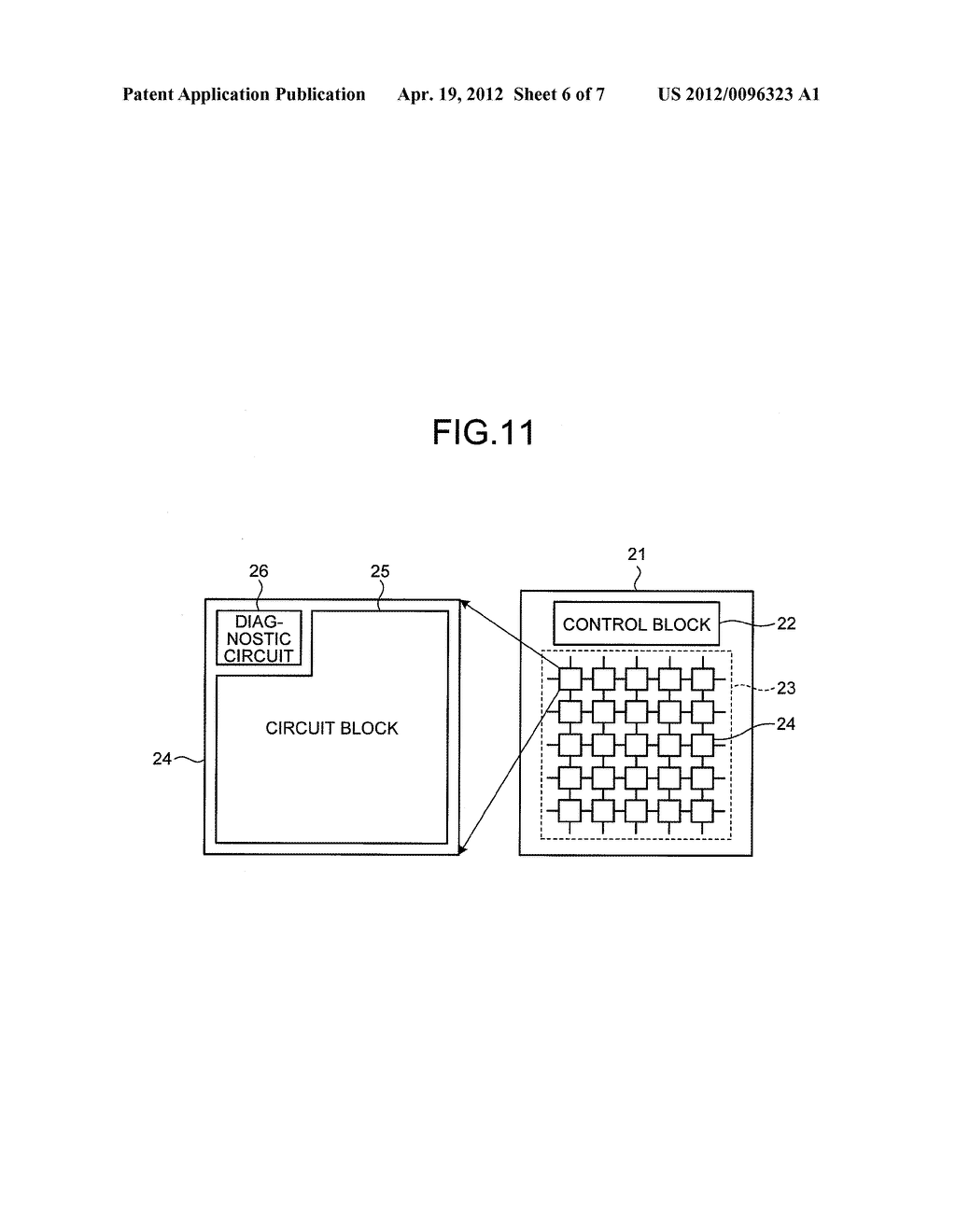 DIAGNOSTIC CIRCUIT AND SEMICONDUCTOR INTEGRATED CIRCUIT - diagram, schematic, and image 07