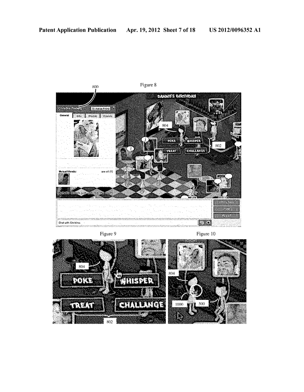 CONTROLLING SOCIAL NETWORK VIRTUAL ASSEMBLY PLACES THROUGH PROBABILITY OF     INTERACTION METHODS - diagram, schematic, and image 08