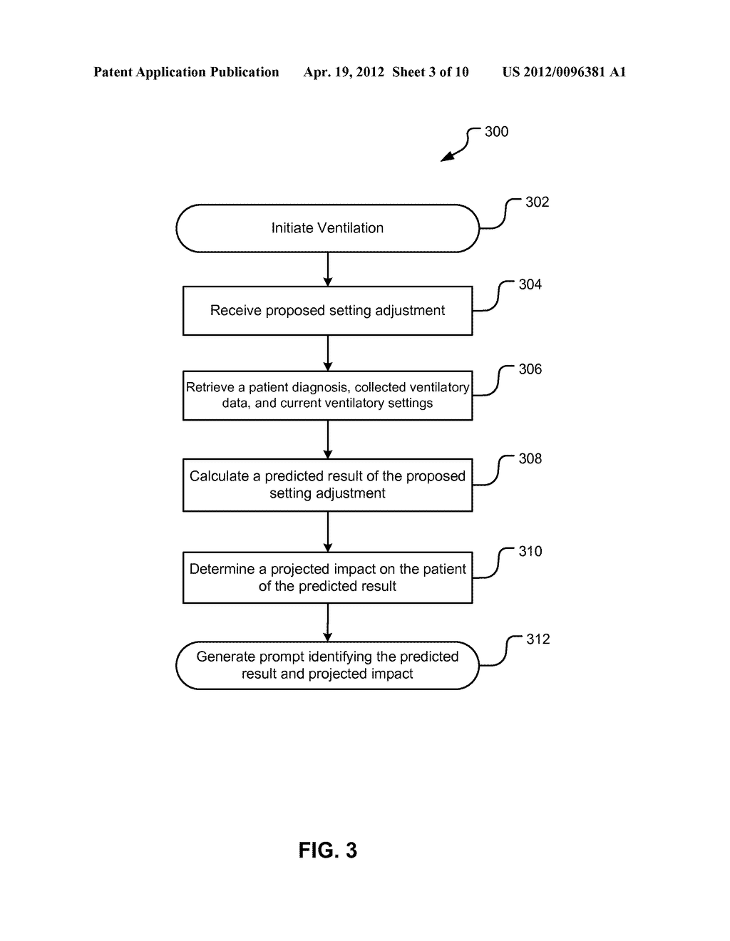 Ventilator-Initiated Prompt In Response To Proposed Setting Adjustment - diagram, schematic, and image 04