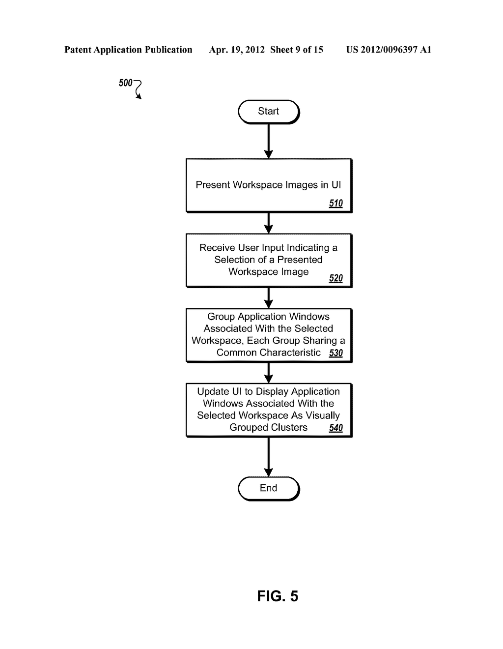 Managing Workspaces in a User Interface - diagram, schematic, and image 10