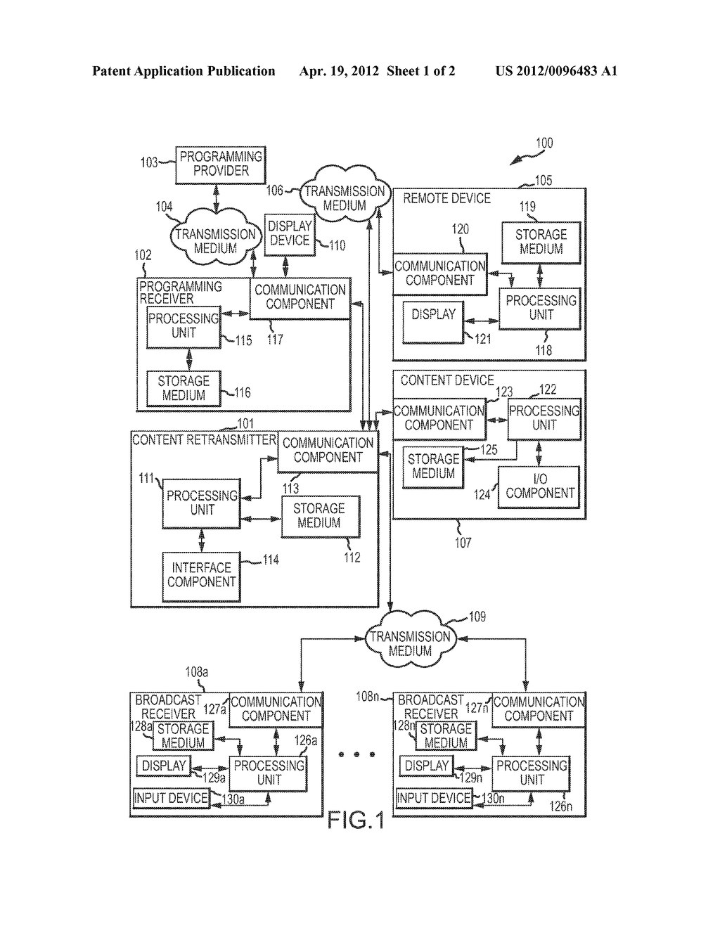 Authenticated Broadcast Transmission Utilizing a Content Retransmitter - diagram, schematic, and image 02
