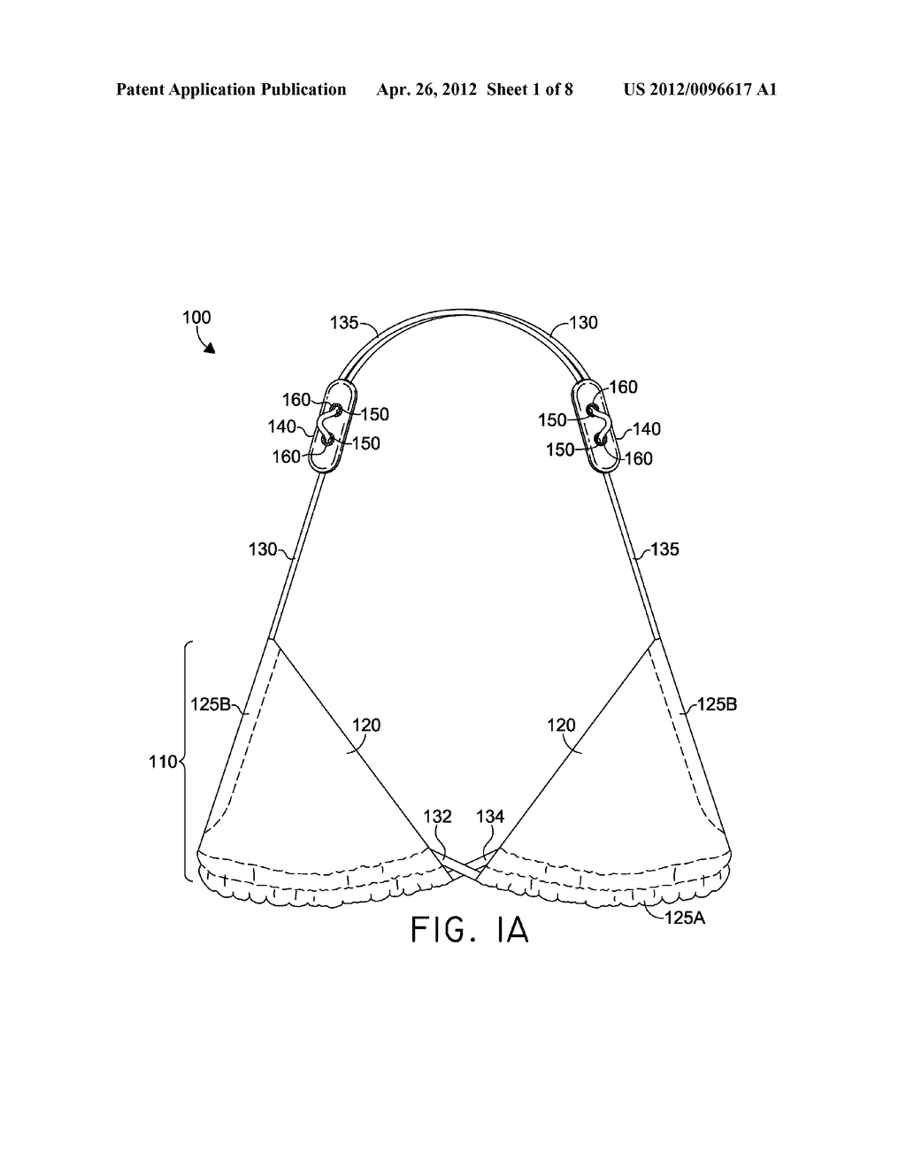 Bikini Top With Friction Locking Cord Adjustment System - diagram, schematic, and image 02