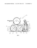 FLOOR CLEANING APPARATUS EMPLOYING A COMBINED SWEEPER AND VACCUM ASSEMBLY diagram and image