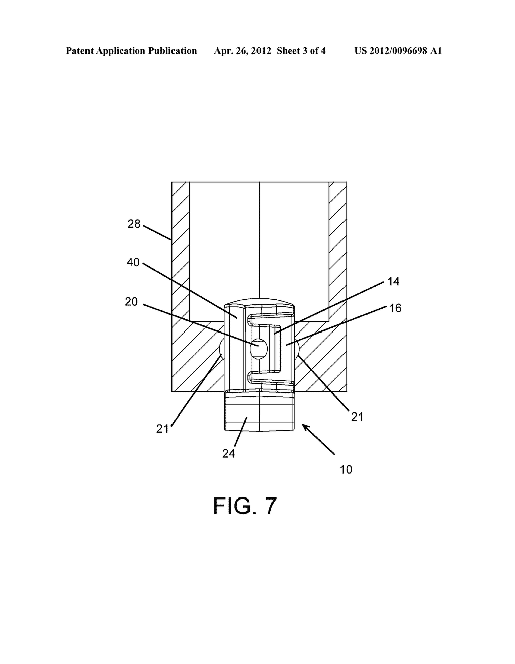 SINGLE COMPONENT TWIST LOCK SOCKET CLIP - diagram, schematic, and image 04