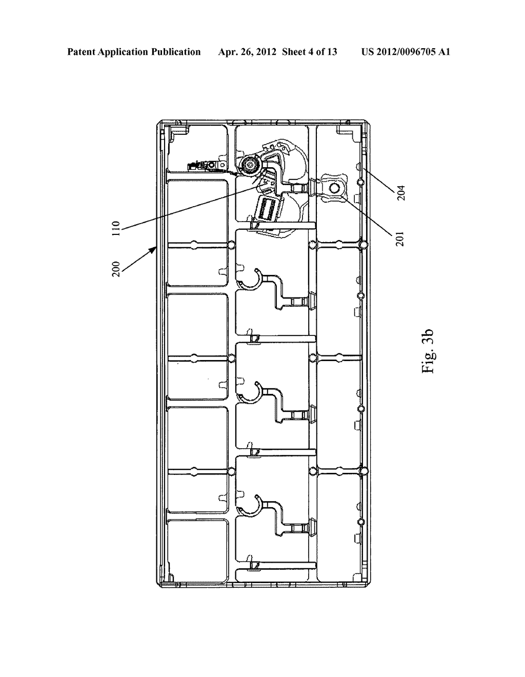 Process tray for head stack assembly, shipping tool and manufacturing     method for the same - diagram, schematic, and image 05