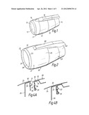 DEVICE FOR CENTERING AN AIR INLET STRUCTURE ON A CENTRAL STRUCTURE OF A     NACELLE diagram and image