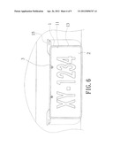 LICENSE PLATE FRAME STRUCTURE diagram and image