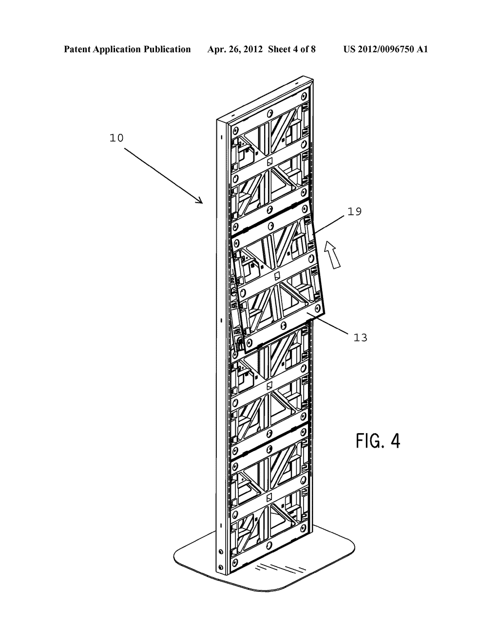 ARTICULATING DOUBLE-SIDED GRAPHIC PANEL - diagram, schematic, and image 05