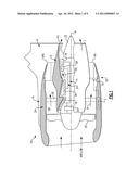 GAS TURBINE ENGINE WITH VARIABLE AREA FAN NOZZLE diagram and image