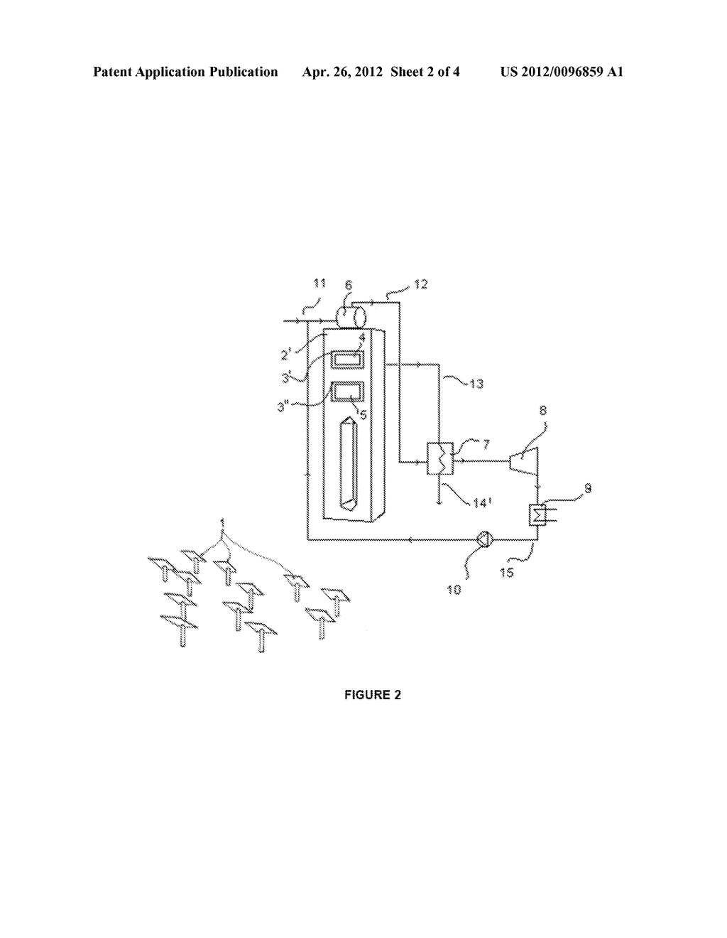 AIR- AND STEAM-TECHNOLOGY COMBINED SOLAR PLANT - diagram, schematic, and image 03