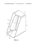 CONTAINER HAVING INGREDIENTS FOR PREPARING A FROZEN CONFECTION, CONTAINER     HOLDER AND DEVICE FOR PREPARING A FROZEN CONFECTION diagram and image