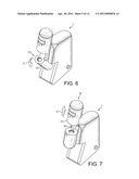 CONTAINER HAVING INGREDIENTS FOR PREPARING A FROZEN CONFECTION, CONTAINER     HOLDER AND DEVICE FOR PREPARING A FROZEN CONFECTION diagram and image