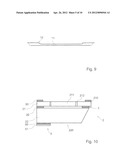 DEVICE FOR MEASURING PRESSURE,  AND METHOD FOR MANUFACTURING SAME diagram and image