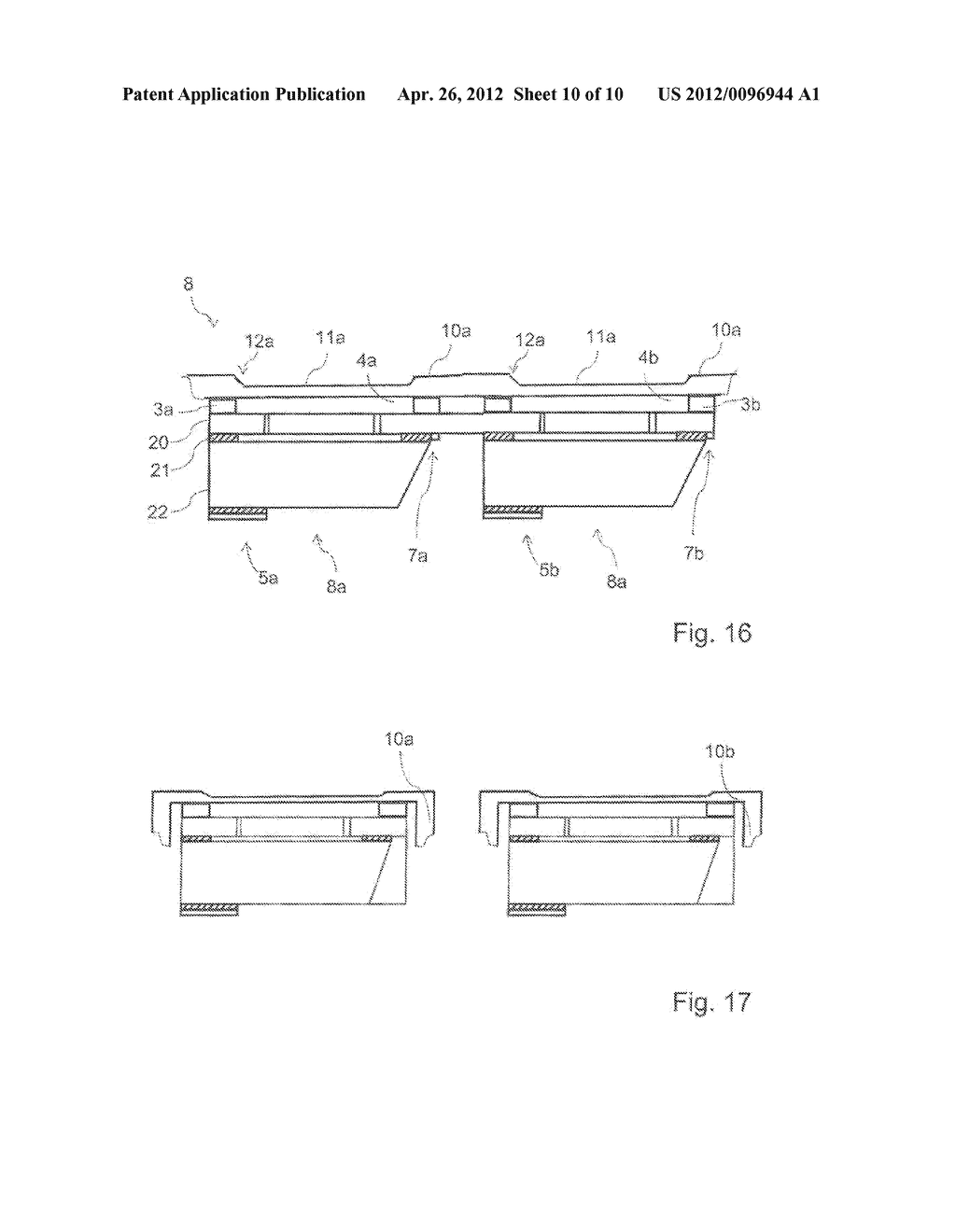 DEVICE FOR MEASURING PRESSURE,  AND METHOD FOR MANUFACTURING SAME - diagram, schematic, and image 11