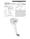 MOTOR VEHICLE PEDAL HAVING A SAFETY DEVICE diagram and image