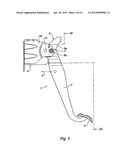 MOTOR VEHICLE PEDAL HAVING A SAFETY DEVICE diagram and image