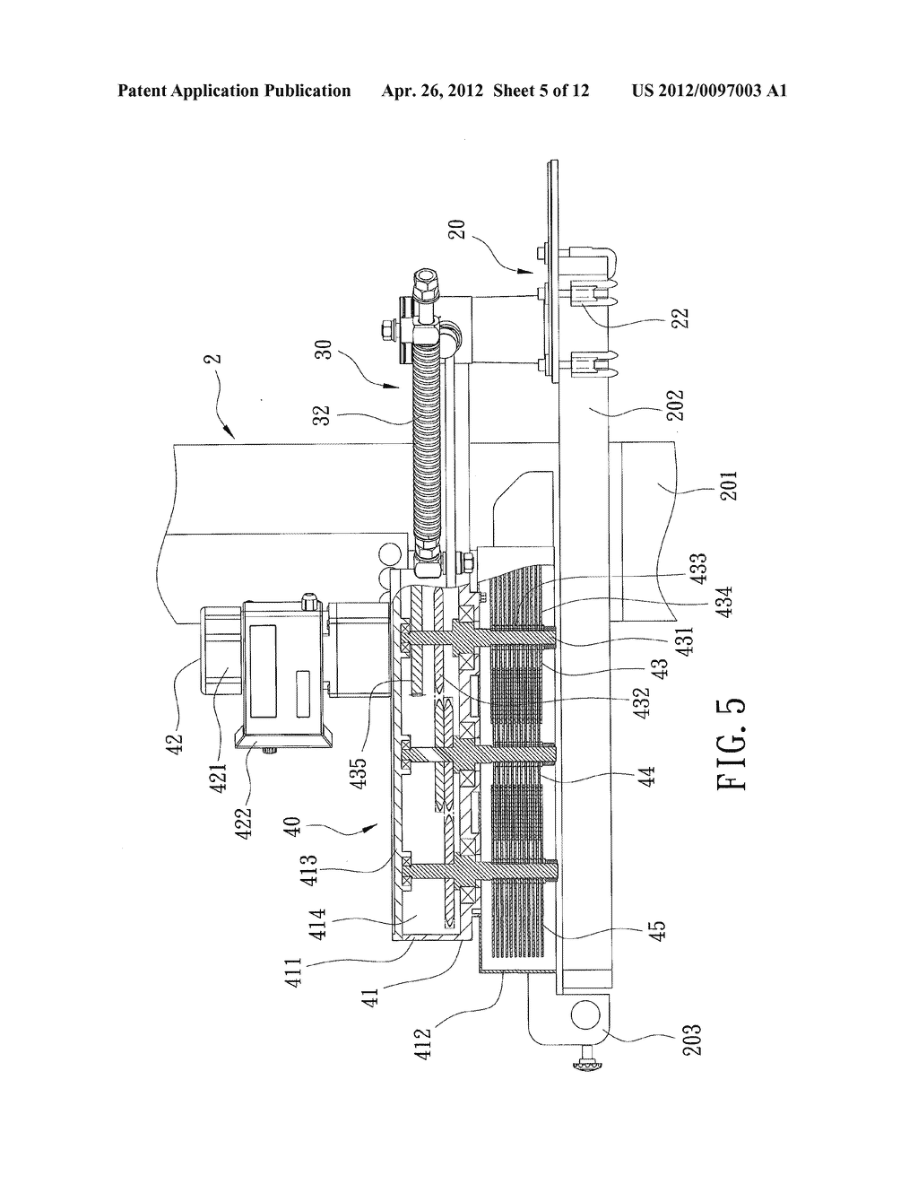 ROTARY TYPE FEEDING DEVICE FOR A WOODWORKING MACHINE - diagram, schematic, and image 06