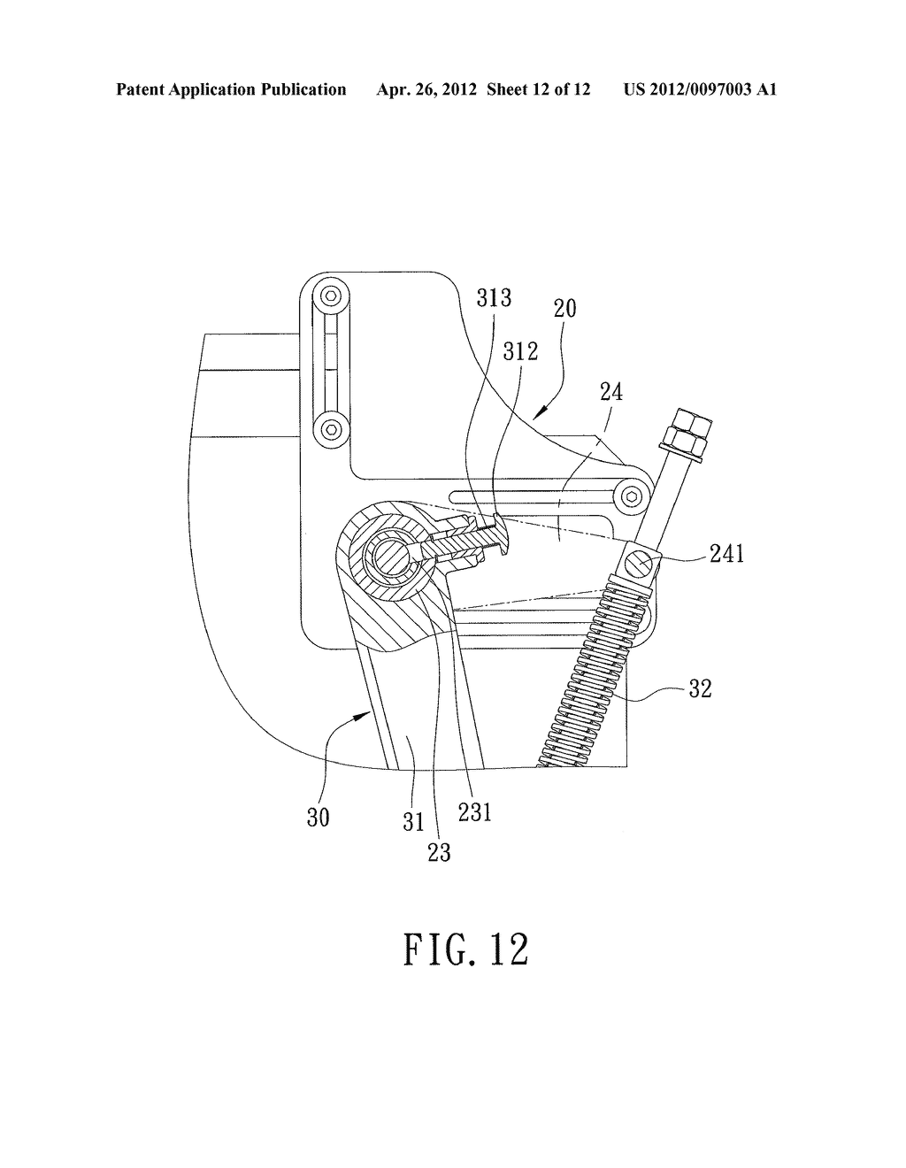 ROTARY TYPE FEEDING DEVICE FOR A WOODWORKING MACHINE - diagram, schematic, and image 13