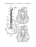 SOUNDBOARD BRACING STRUCTURE SYSTEM FOR MUSICAL STRINGED INSTRUMENTS diagram and image