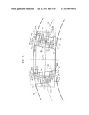 BOGIE FOR GUIDE RAIL TYPE VEHICLE diagram and image