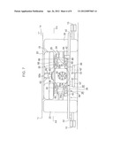 BOGIE FOR GUIDE RAIL TYPE VEHICLE diagram and image