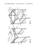 MODULAR FOLDING TABLE diagram and image