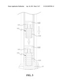 Retractable Post with Alarm Device diagram and image