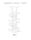 Retractable Post with Alarm Device diagram and image