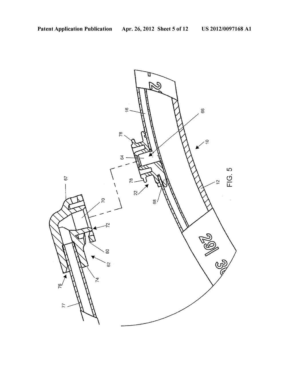 ENDOTRACHEAL TUBE WITH SUBGLOTTIC SECRETION SUCTION AND DETACHABLE SUCTION     CONNECTION LINE - diagram, schematic, and image 06