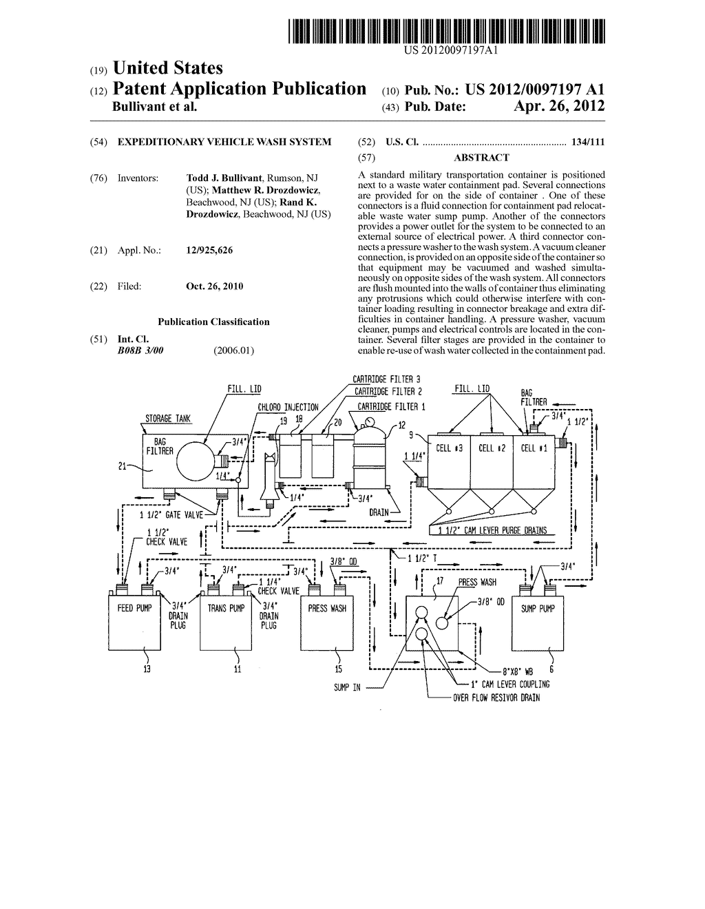 Expeditionary vehicle wash system - diagram, schematic, and image 01