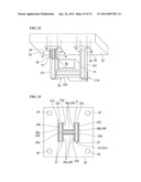 DUCT ARRANGEMENT, DUCT EQUIPMENT, DUCT REINFORCEMENT CONSTRUCTION METHOD,     SUPPORT REINFORCEMENT STRUCTURE, AND REINFORCEMENT STRUCTURE FOR SUPPORT     FIXING UNIT diagram and image