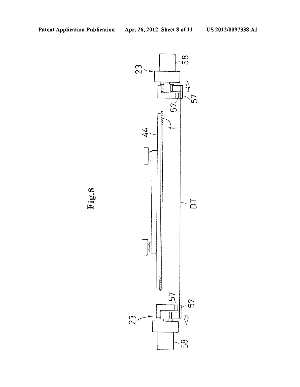 WORK BONDING AND SUPPORTING METHOD AND WORK BONDING AND SUPPORTING     APPARATUS USING THE SAME - diagram, schematic, and image 09