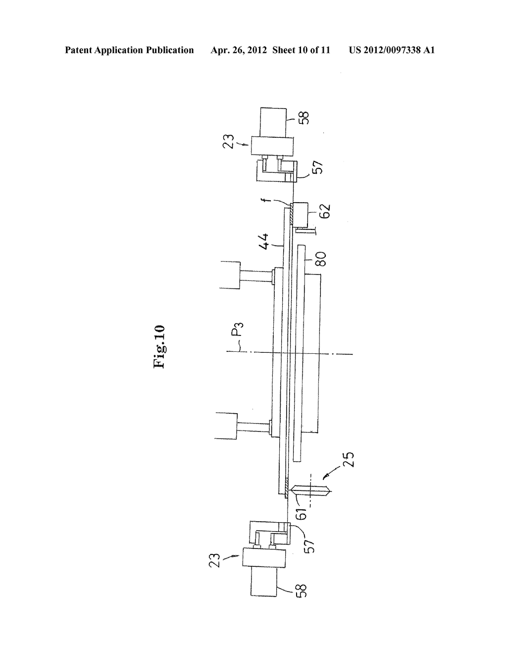 WORK BONDING AND SUPPORTING METHOD AND WORK BONDING AND SUPPORTING     APPARATUS USING THE SAME - diagram, schematic, and image 11