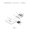 ELECTRONIC ELEMENT AND METHOD FOR ASSEMBLING THE SAME TO CIRCUIT BOARD diagram and image