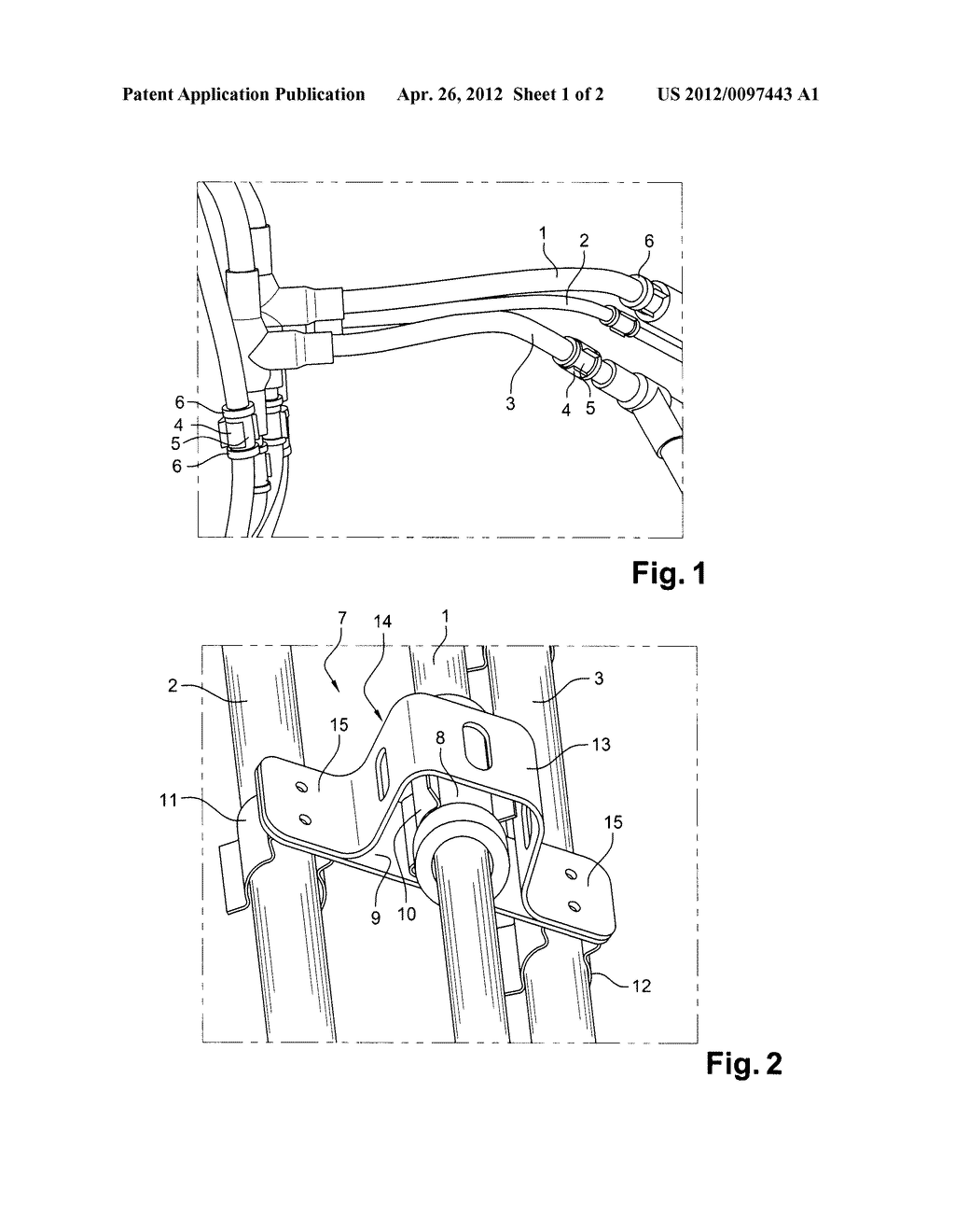  DEVICE FOR SPACING ELECTRICAL HARNESSES IN A TURBOMACHINE - diagram, schematic, and image 02