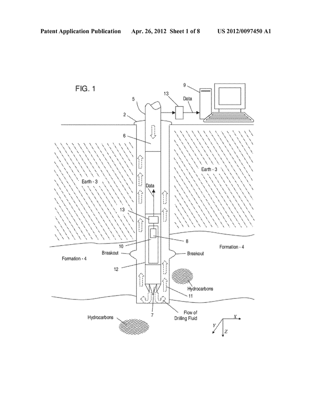 SYSTEM AND METHOD FOR AUTOMATIC DETECTION AND ANALYSIS OF BOREHOLE     BREAKOUTS FROM IMAGES AND THE AUTOMATIC GENERATION OF ALERTS - diagram, schematic, and image 02