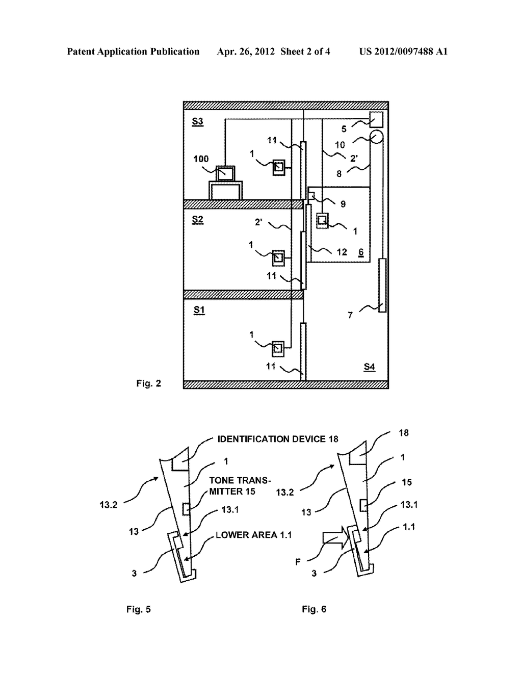 CALL INPUT DEVICE, ELEVATOR INSTALLATION WITH SUCH A CALL INPUT DEVICE AND     A METHOD FOR RETROFITTING AN ELEVATOR INSTALLATION WITH SUCH A CALL INPUT     DEVICE - diagram, schematic, and image 03