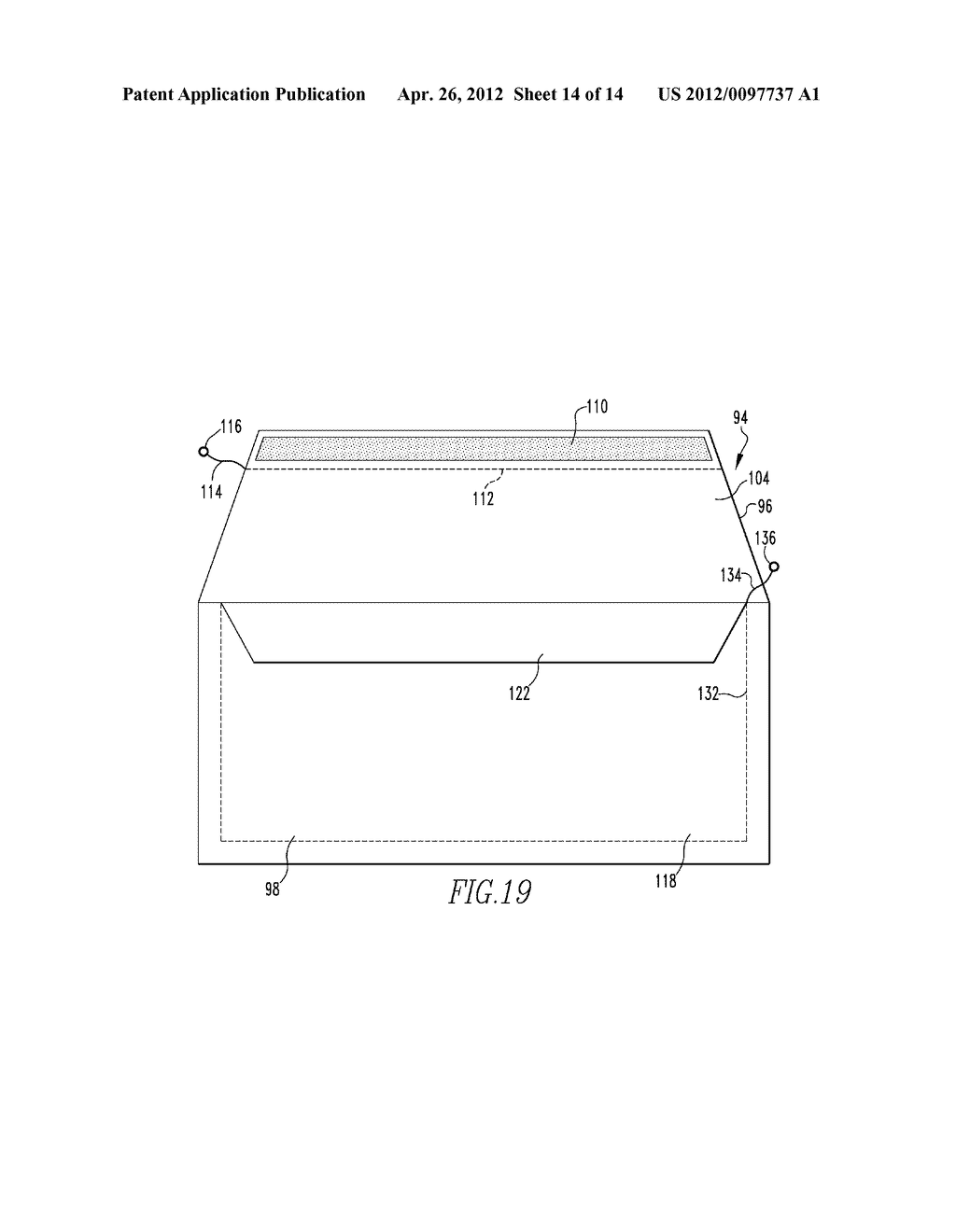 Integrated Envelope Assembly Including Original and Return Envelope     Components - diagram, schematic, and image 15