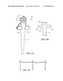 DRIP IRRIGATION EMITTERS WITH MANUALLY ADJUSTABLE WATER DIRECTING     STRUCTURE diagram and image